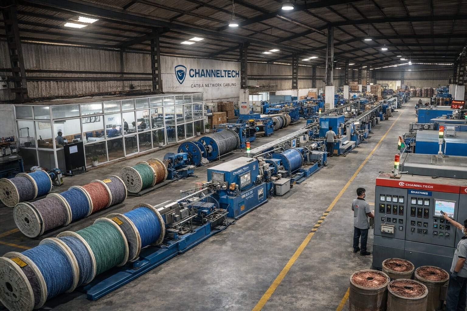 Channeltech Systems — CAT6A Cable Manufacturer India | OEM Partner ...